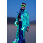 Neon Flair Kimono - Kimono Dave
