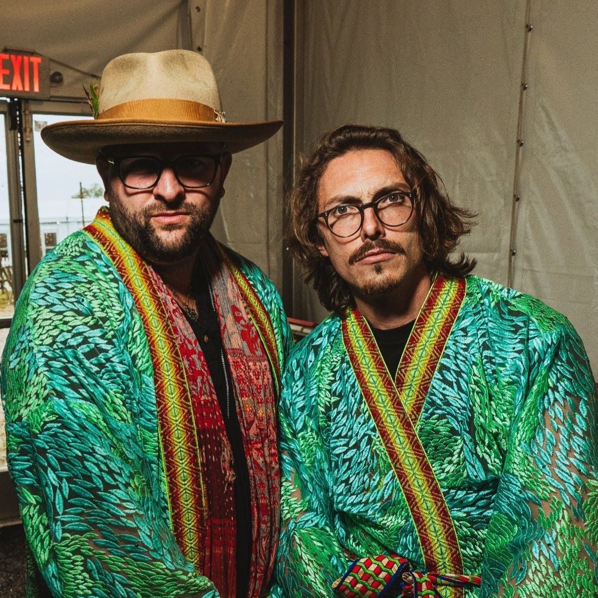 Neon Flair Kimono - Kimono Dave