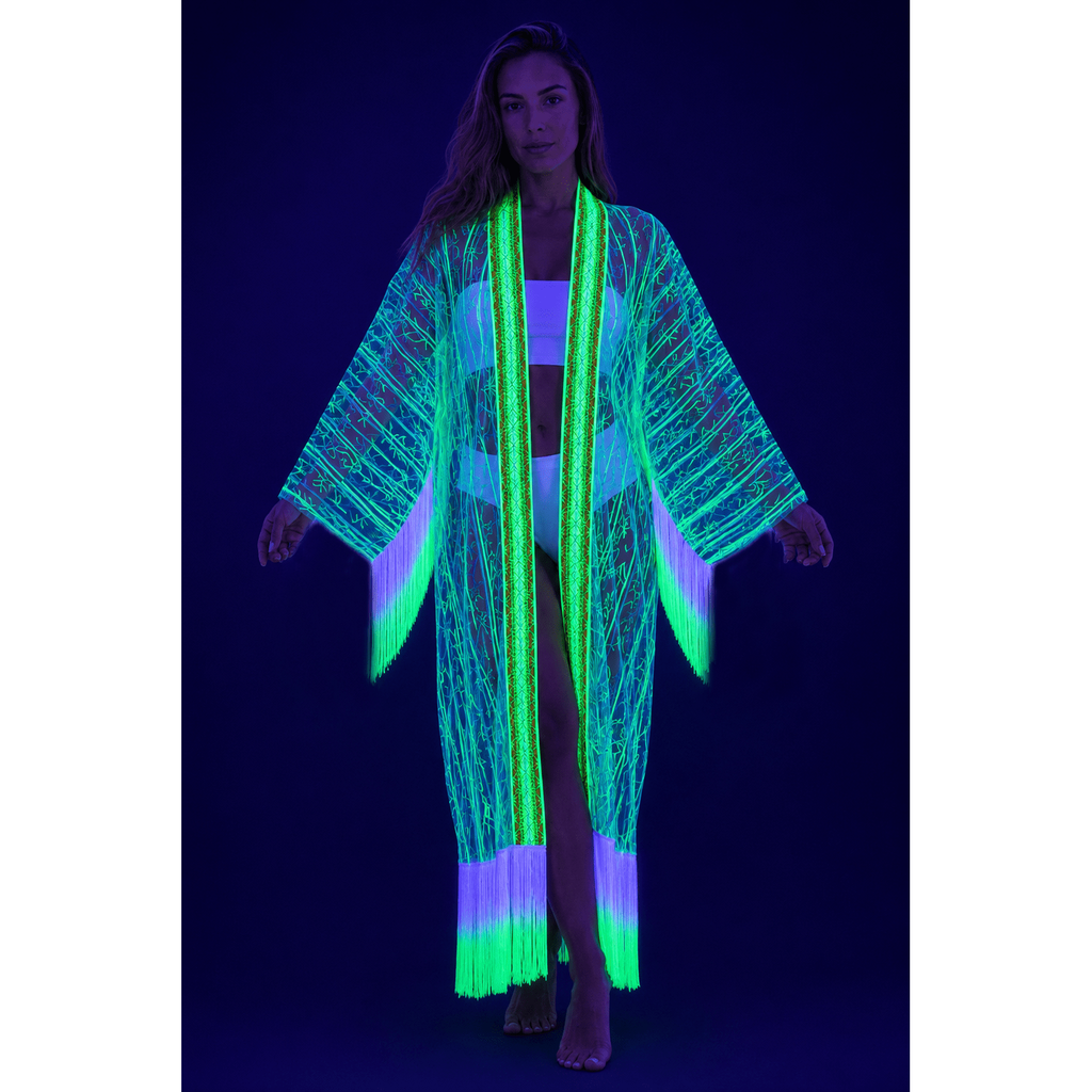 Neon Flair Kimono- NOW IN STOCK! - Kimono Dave
