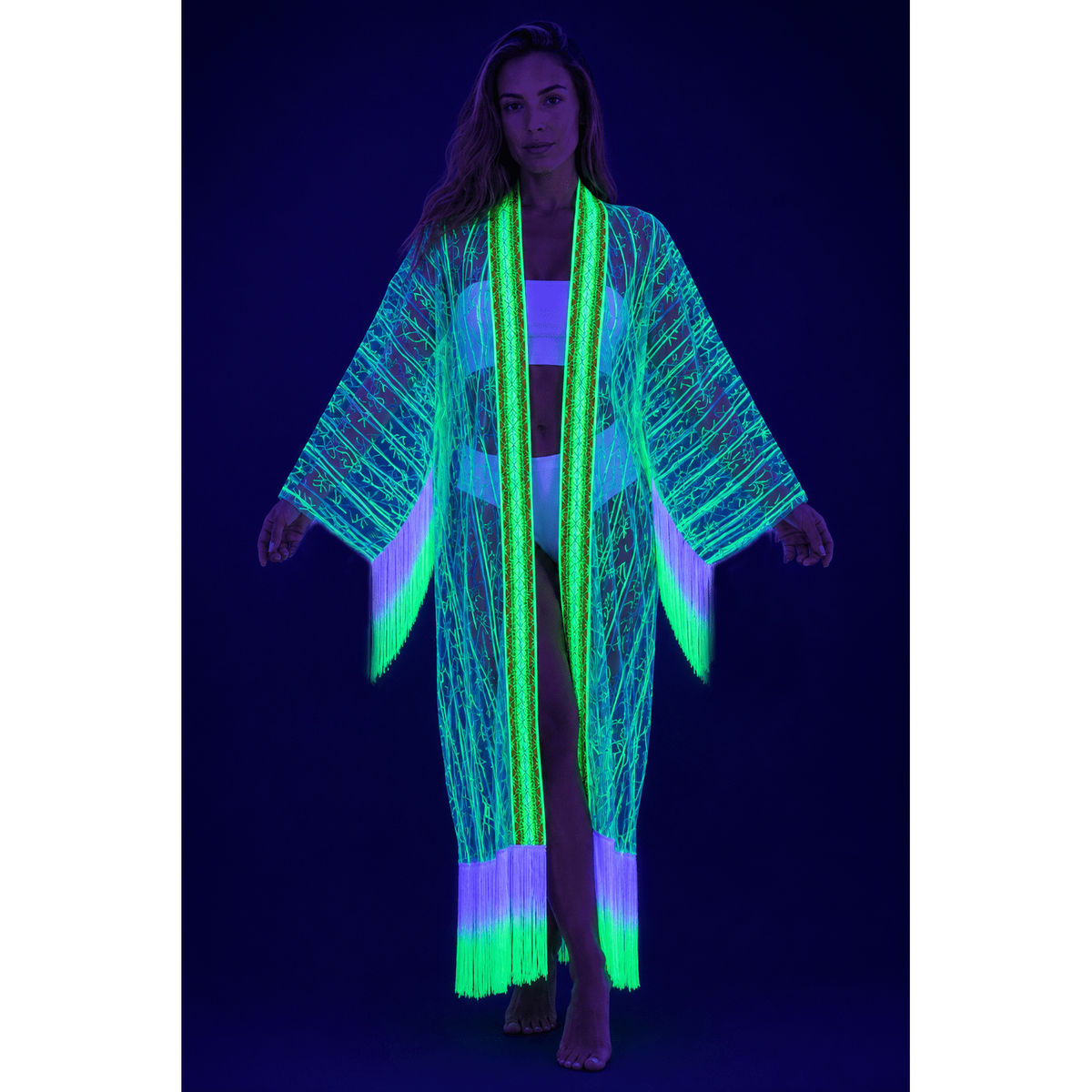 Neon Flair Kimono- NOW IN STOCK! - Kimono Dave
