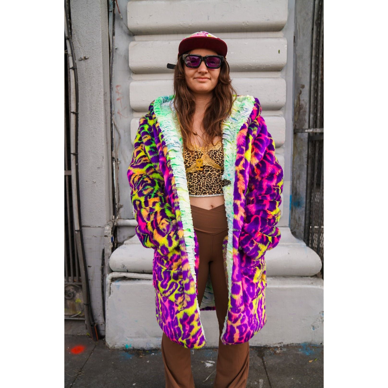 Neon Jaguar Yeti Zip-off Yeti – Kimono Dave