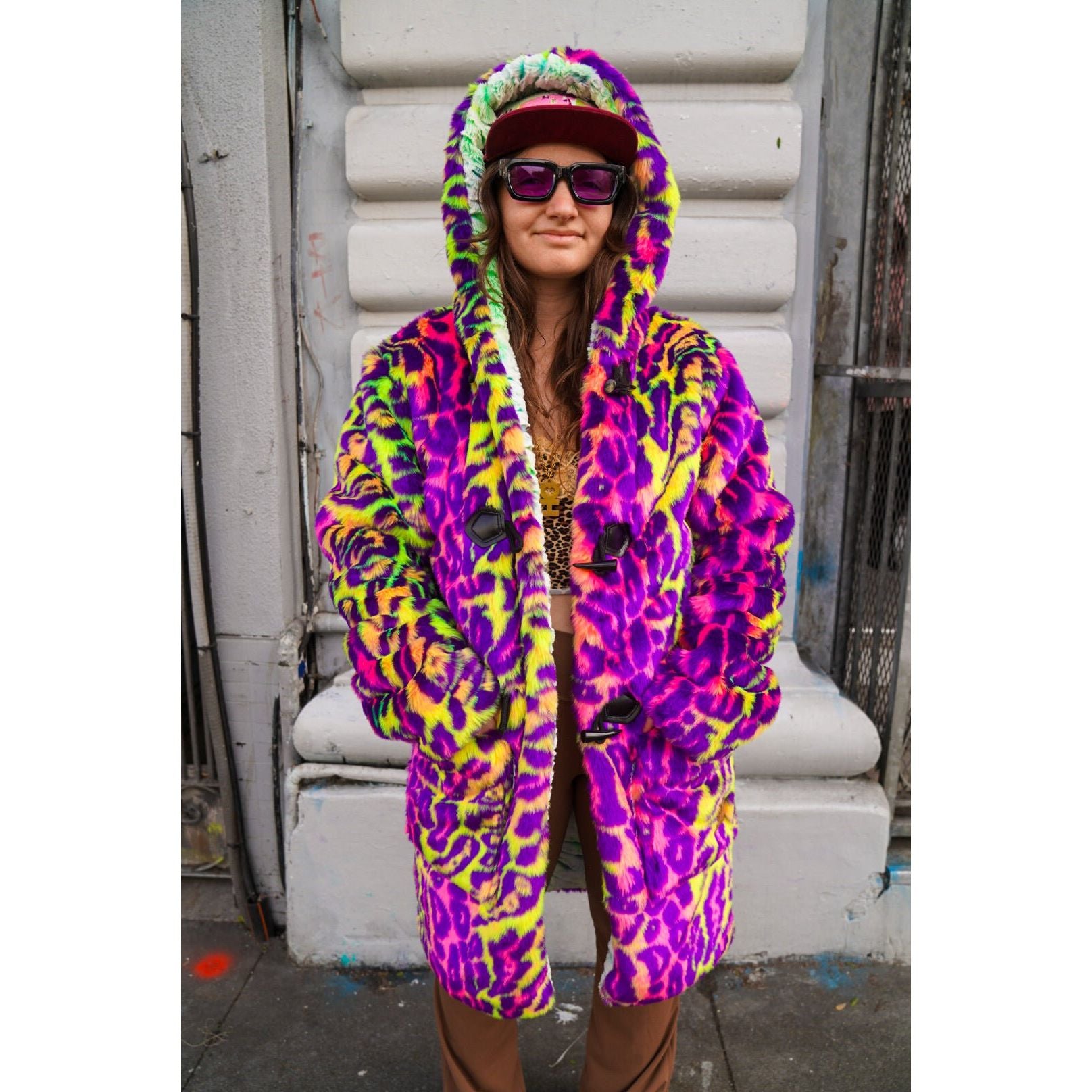 Neon Jaguar Yeti Zip-off Yeti – Kimono Dave