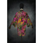 Neon Jungle Stretch Knit Kimono - Kimono Dave