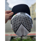 Neon Stripes 5 Panel Hat - Kimono Dave