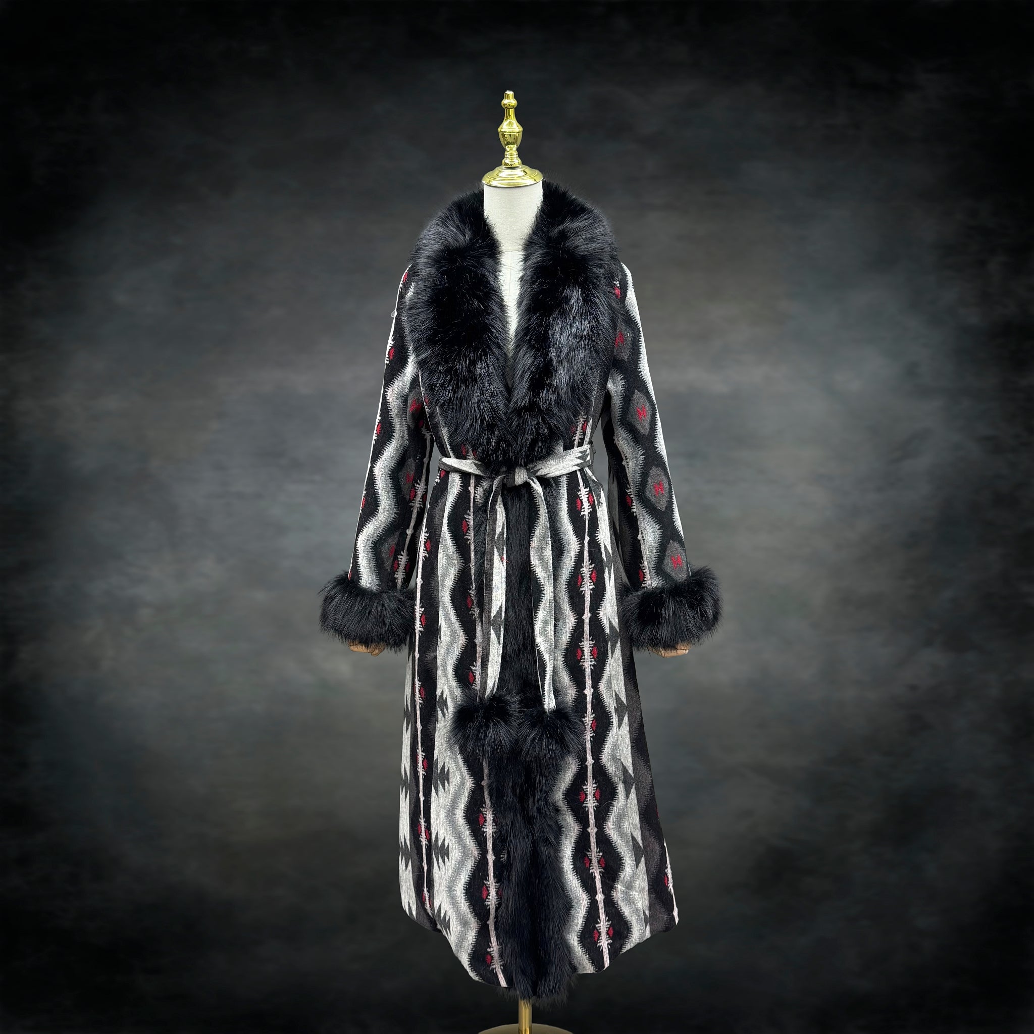 Obsidian Dreamer's Coat - Kimono Dave