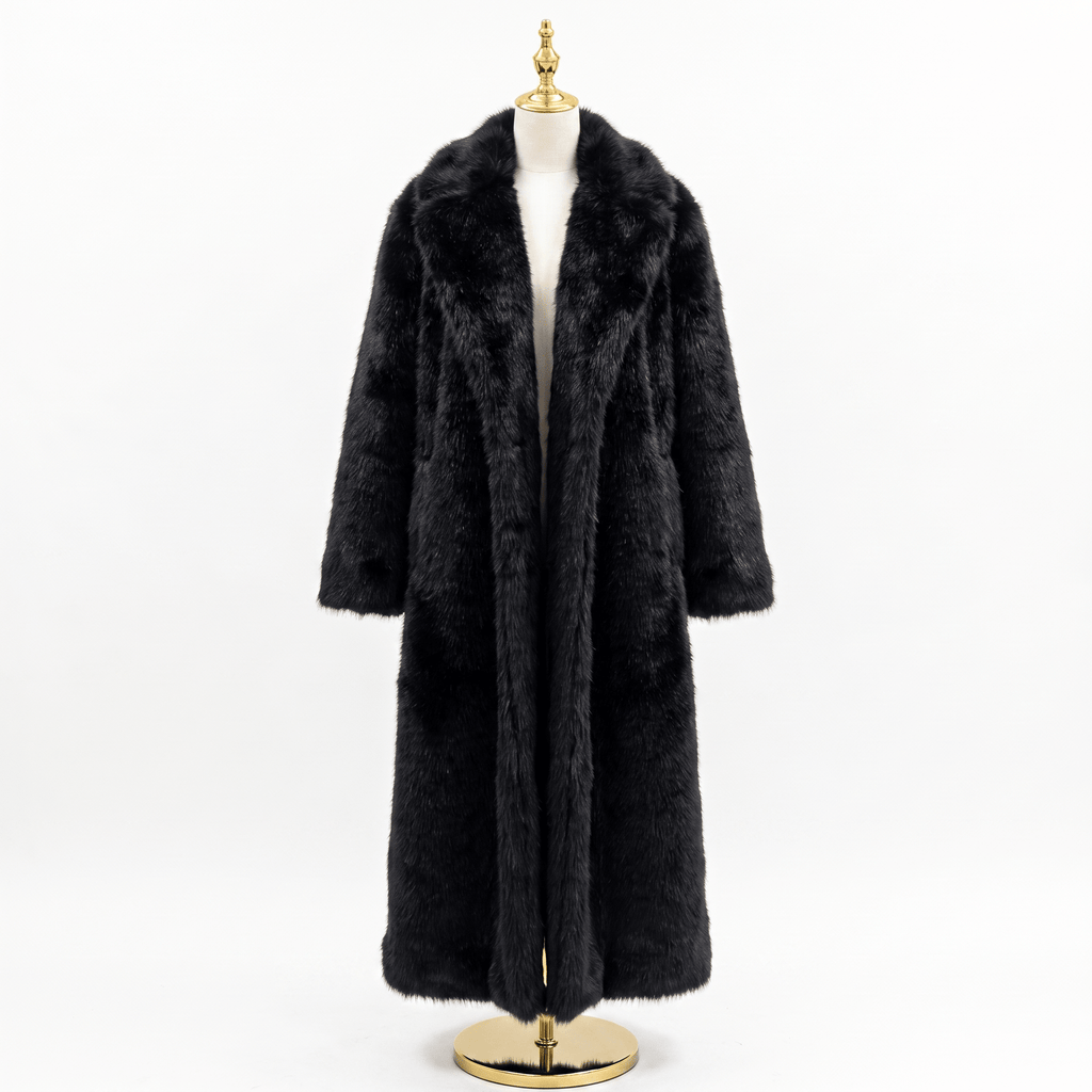 Outlaw Long Coat - Black Bear - Kimono Dave