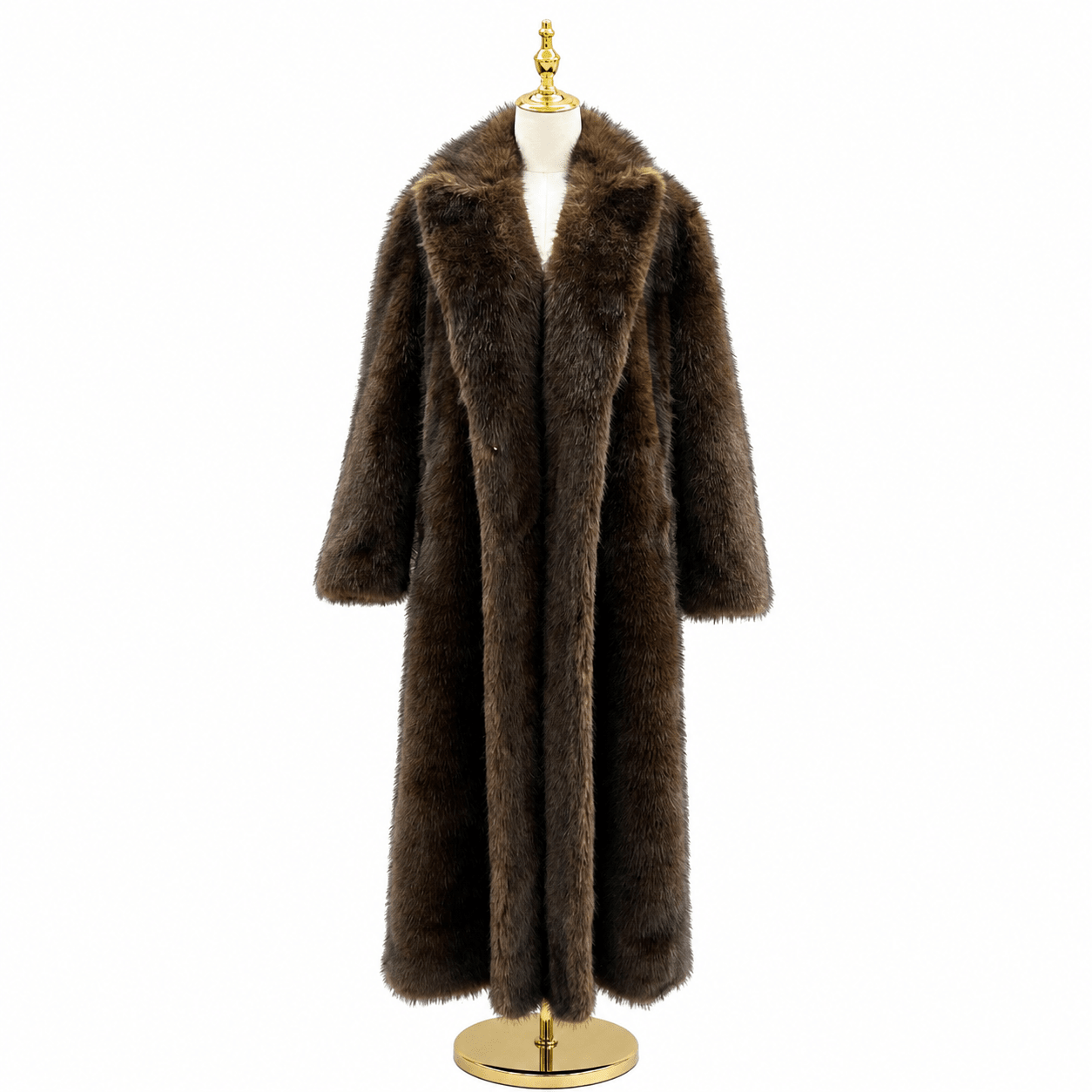 Outlaw Long Coat - Brown Bear - Kimono Dave