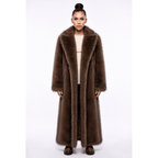 Outlaw Long Coat - Brown Bear - Kimono Dave