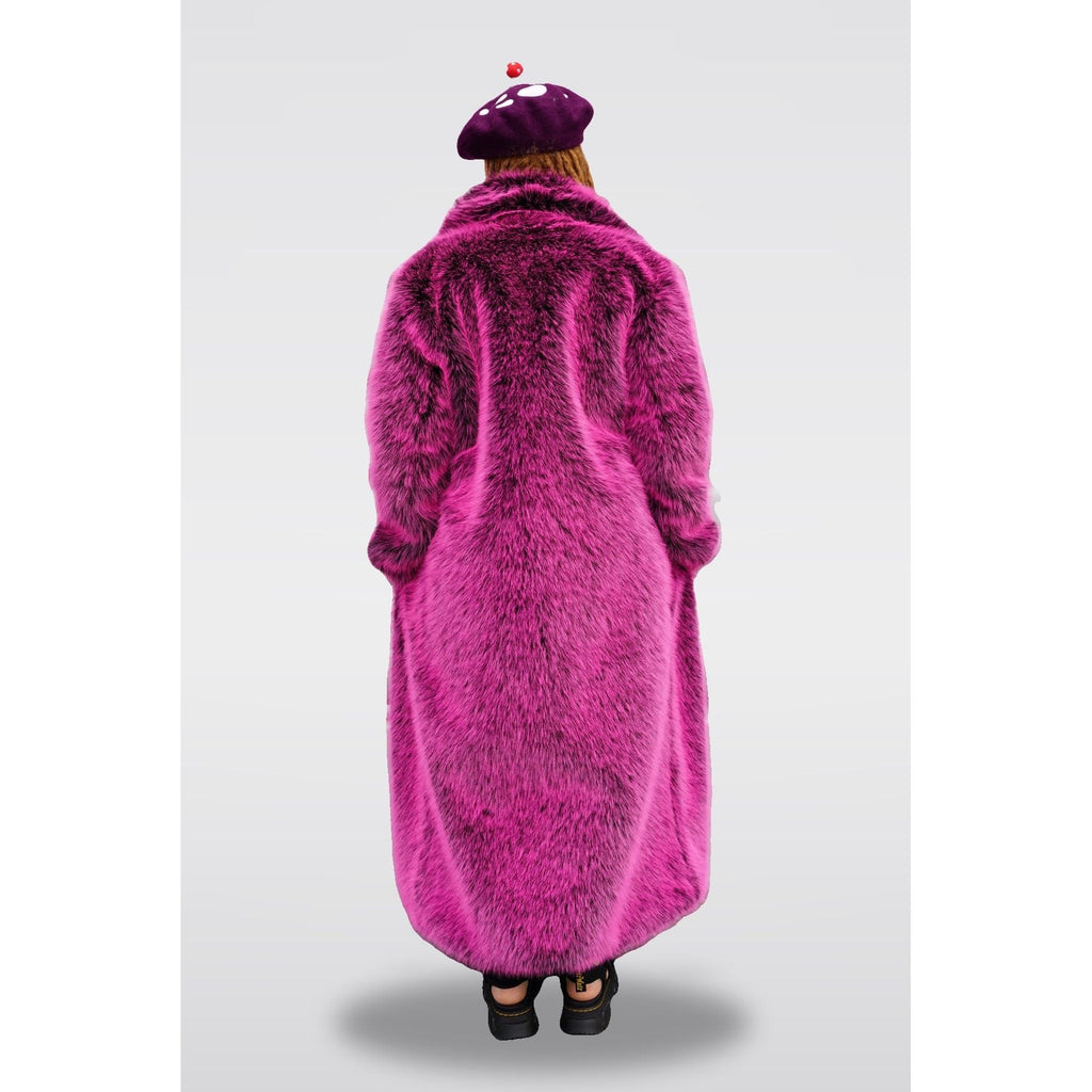 Outlaw Long Coat - Hot Pink - Kimono Dave