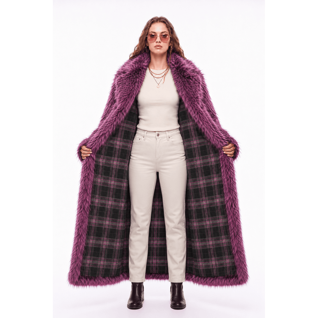 Outlaw Long Coat - Hot Pink - Kimono Dave