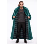 Outlaw Long Coat - Juniper - Kimono Dave