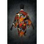 Painted Tiger Woven Kimono - Kimono Dave