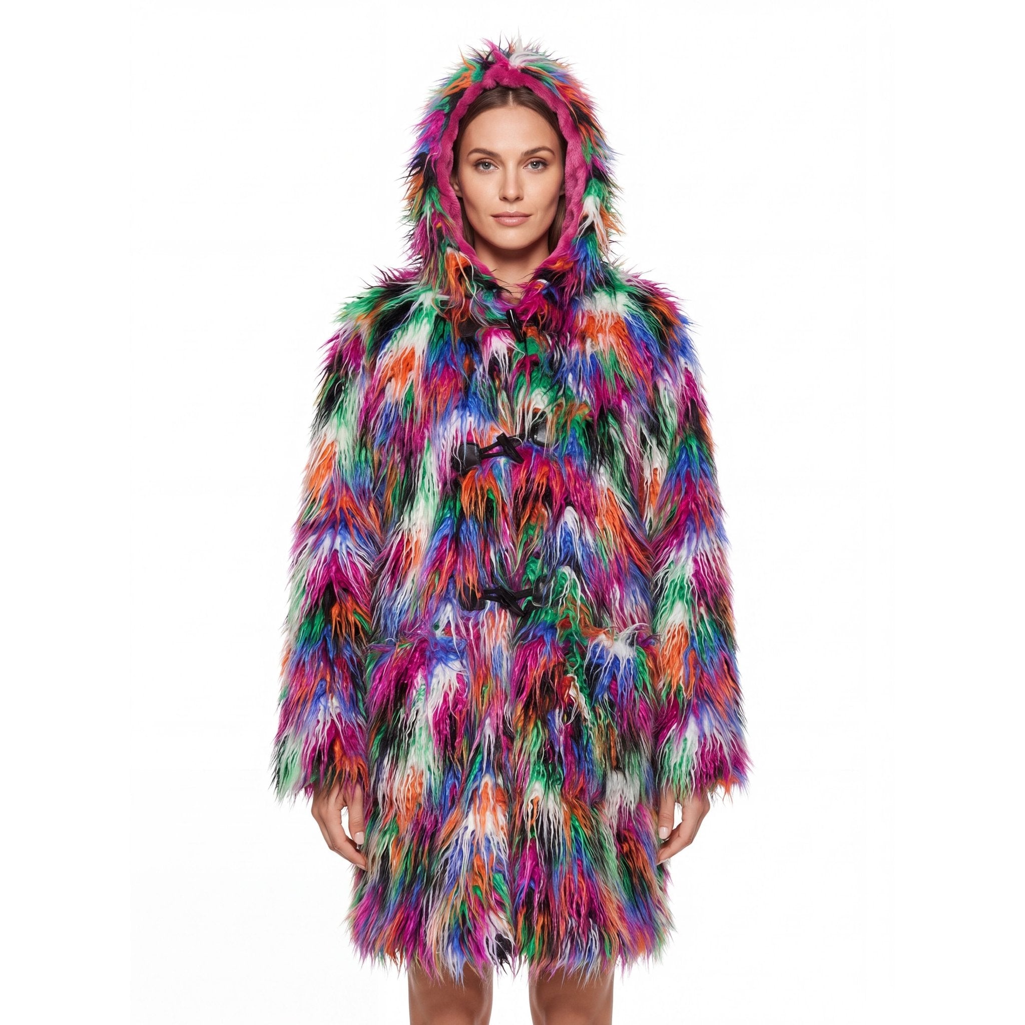 Party Monster Yeti Coat – Kimono Dave
