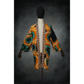 Psychedelic Swirl Woven Kimono - Kimono Dave