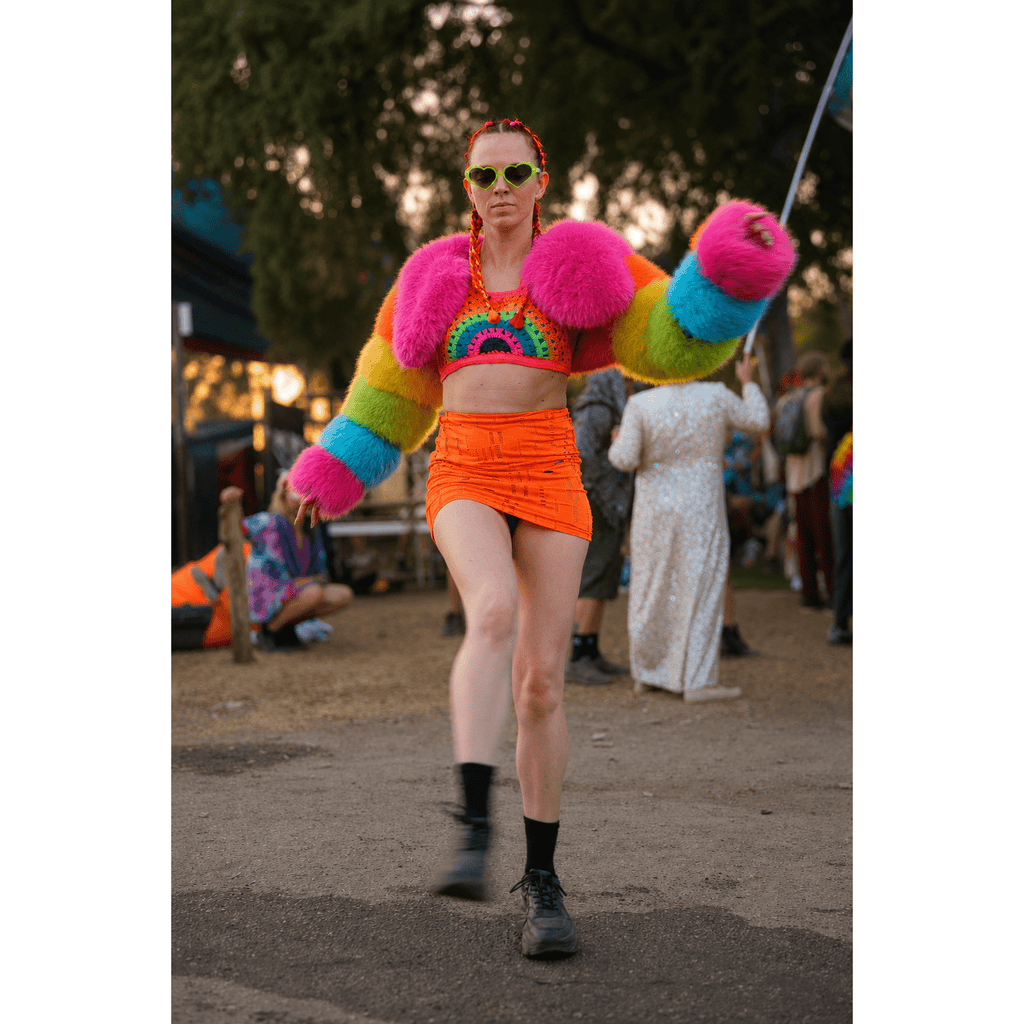 Rainbow Shrug - Kimono Dave