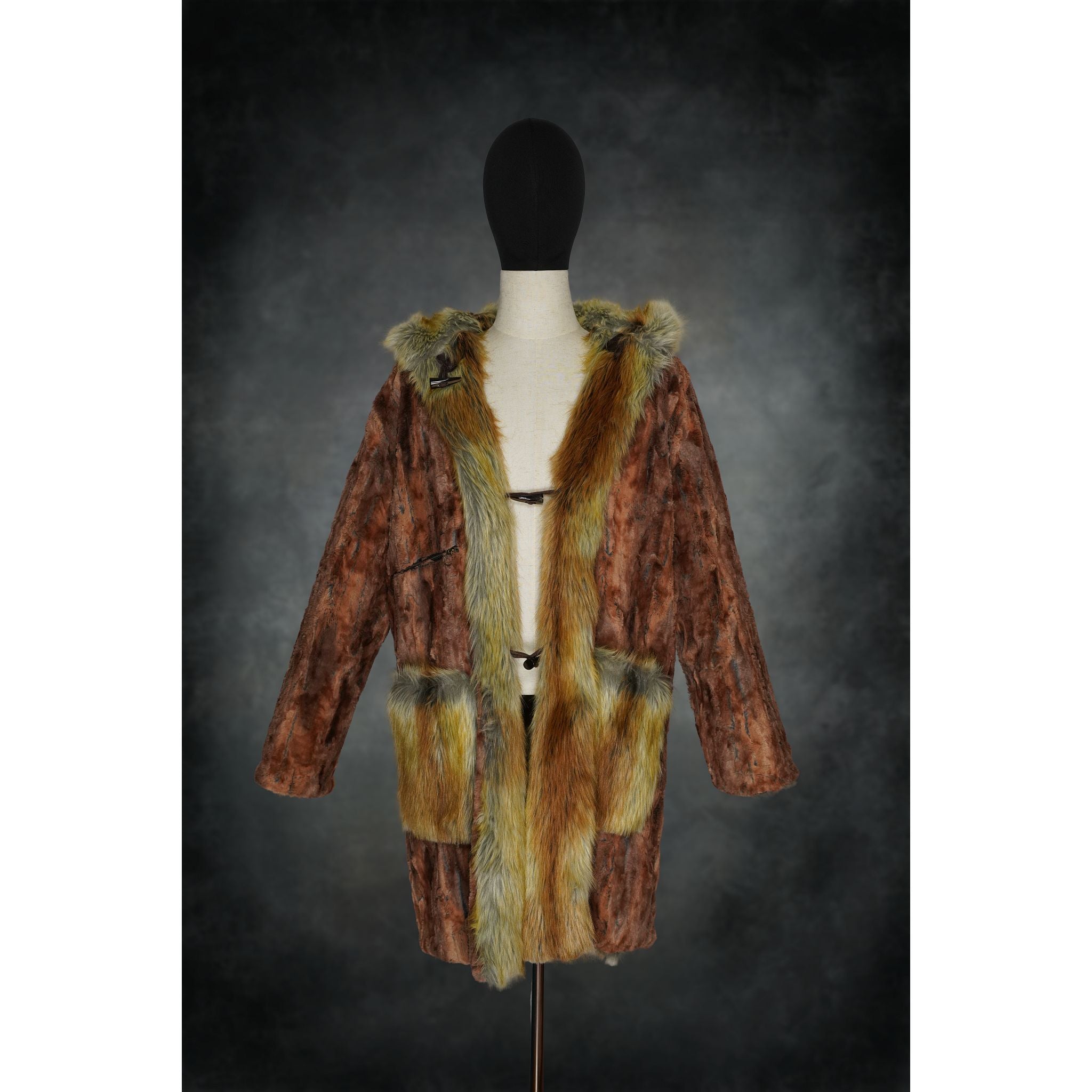 Red Fox Coat - Kimono Dave