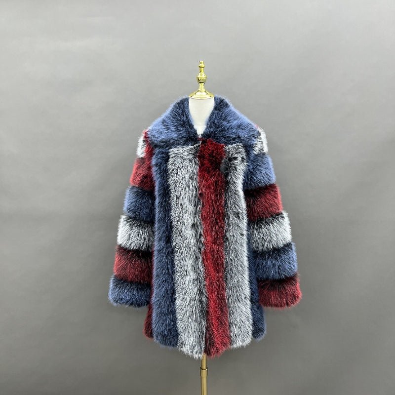 Red, White, and Ohh Behaveee Coat - Kimono Dave