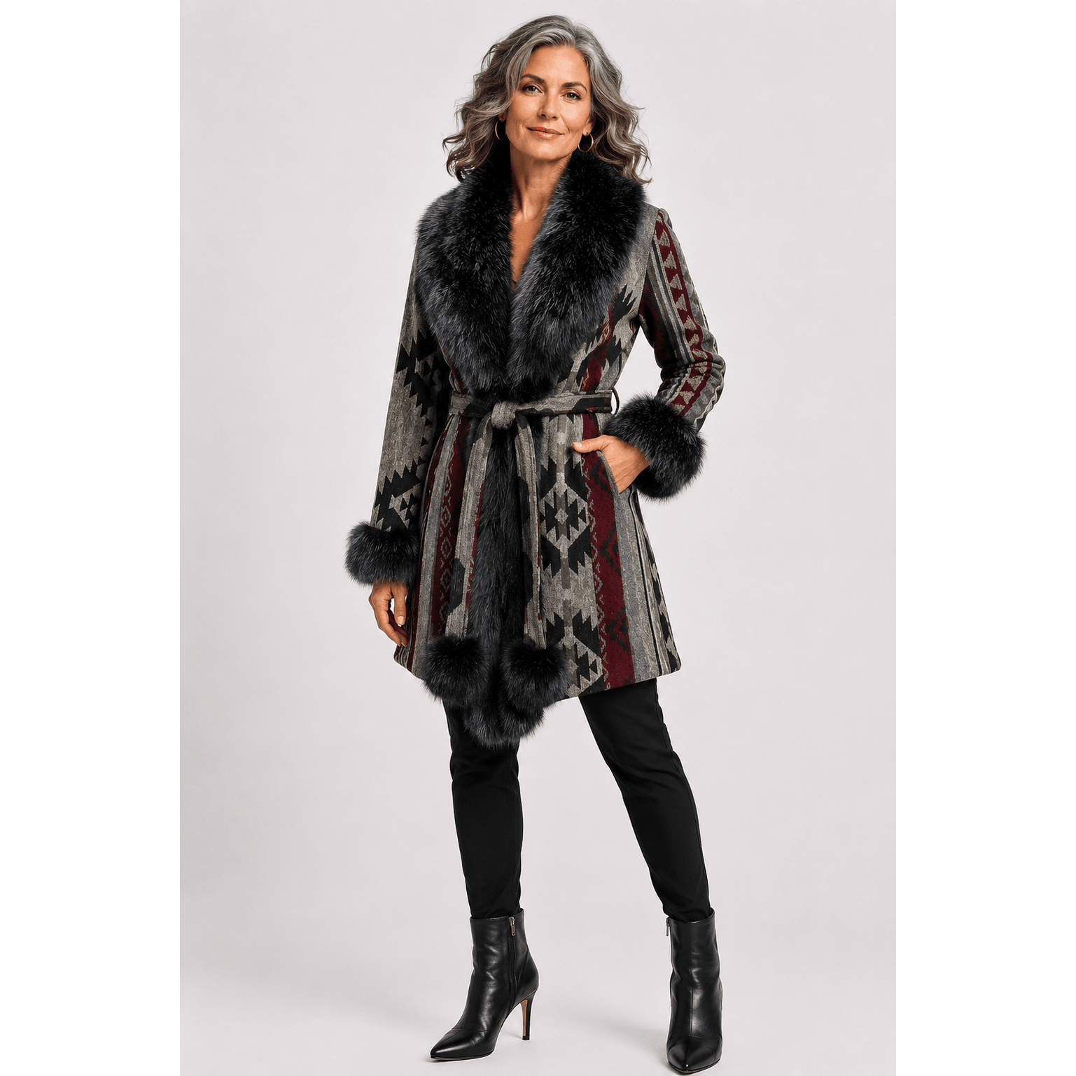 Sable Mid-length Dreamer's Coat - Kimono Dave