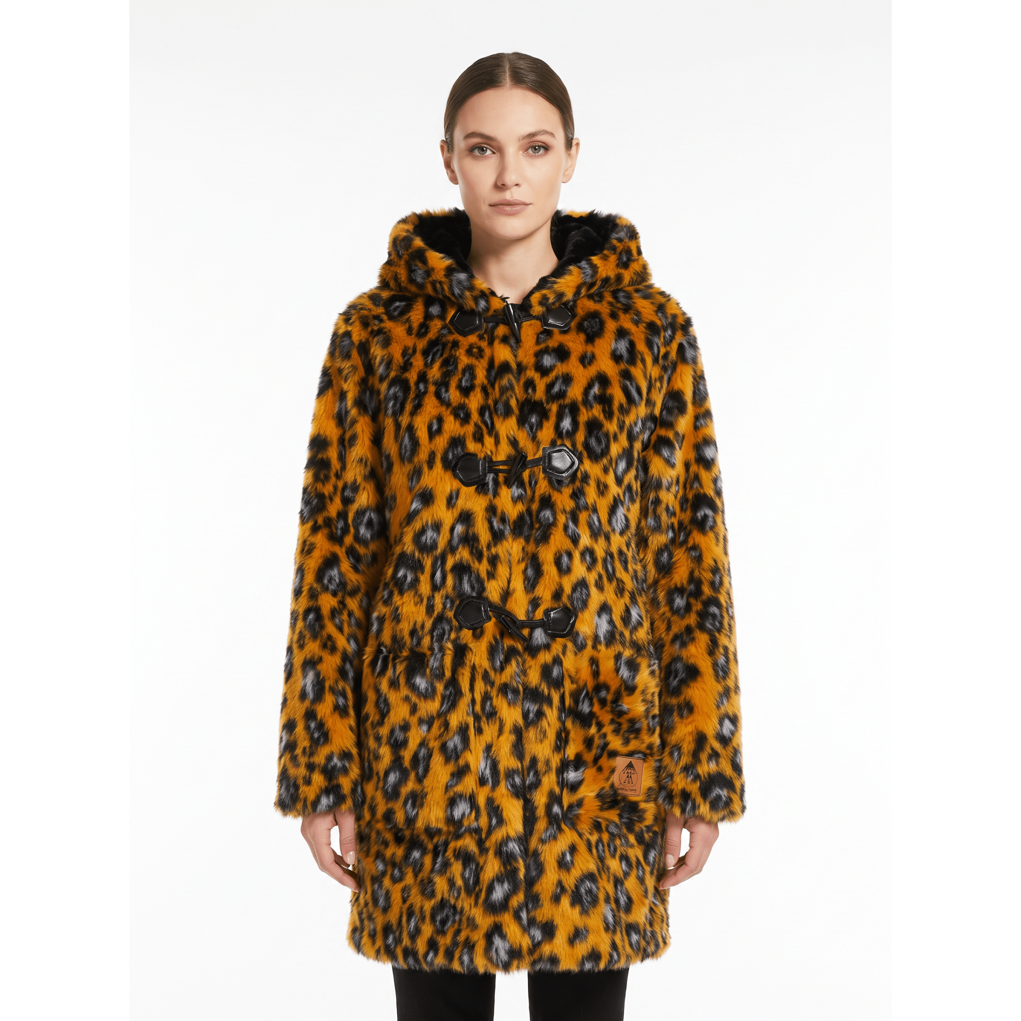 Spotted Lynx Yeti Coat - Kimono Dave