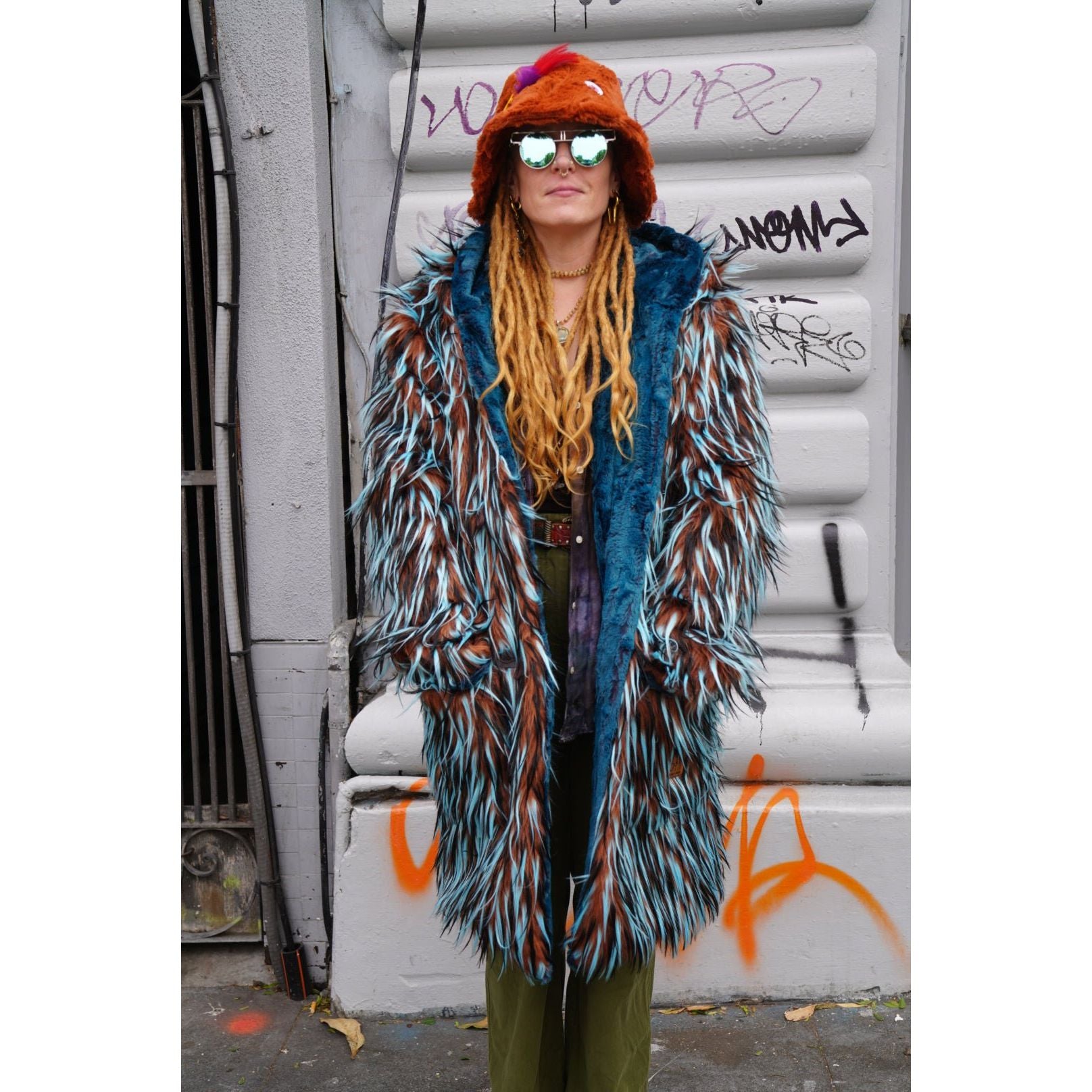 Swamp Thing Yeti Coat - Kimono Dave