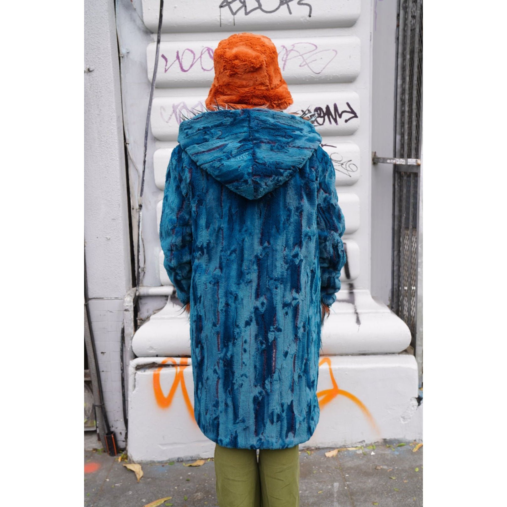 Swamp Thing Yeti Coat - Kimono Dave