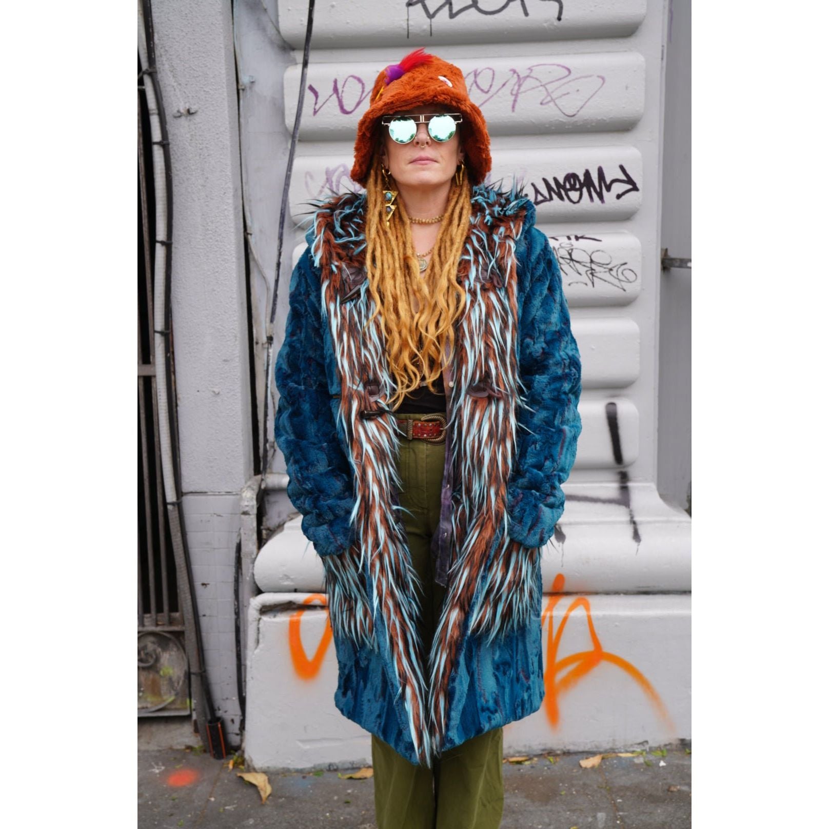 Swamp Thing Yeti Coat - Kimono Dave