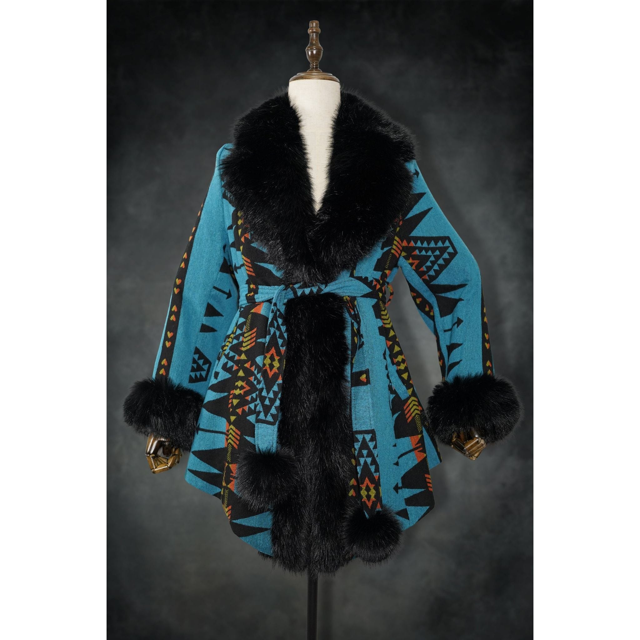 Tribal Women's Coat - Kimono Dave