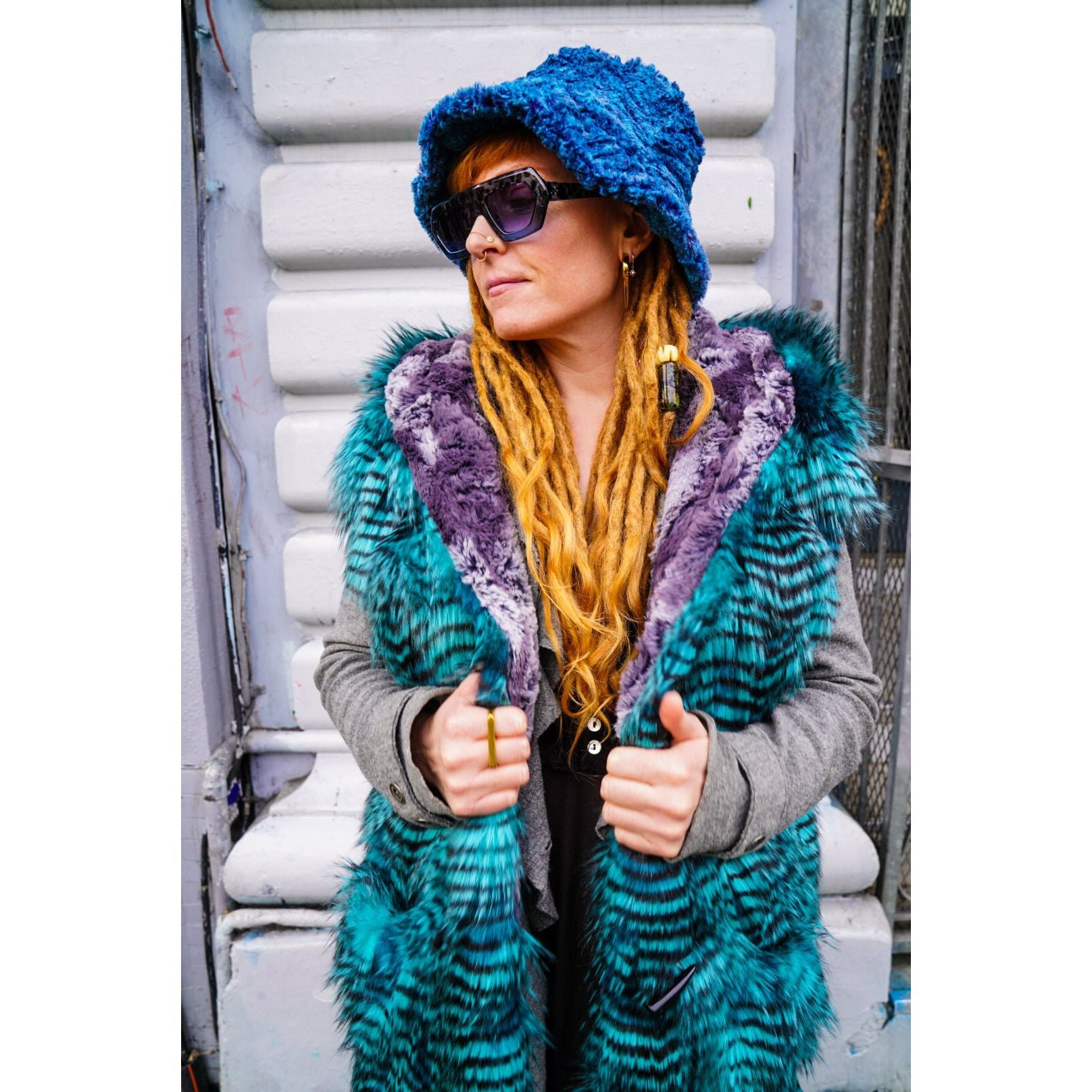 Turqoise Owl - Kimono Dave