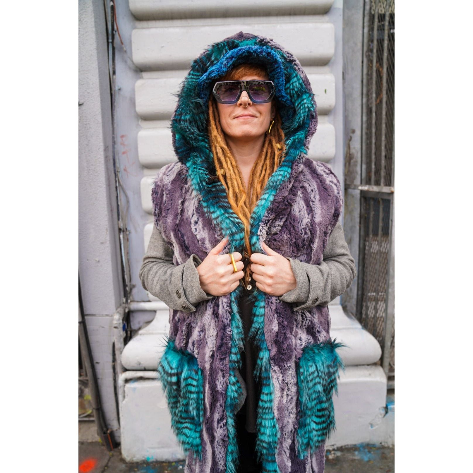 Turqoise Owl - Kimono Dave