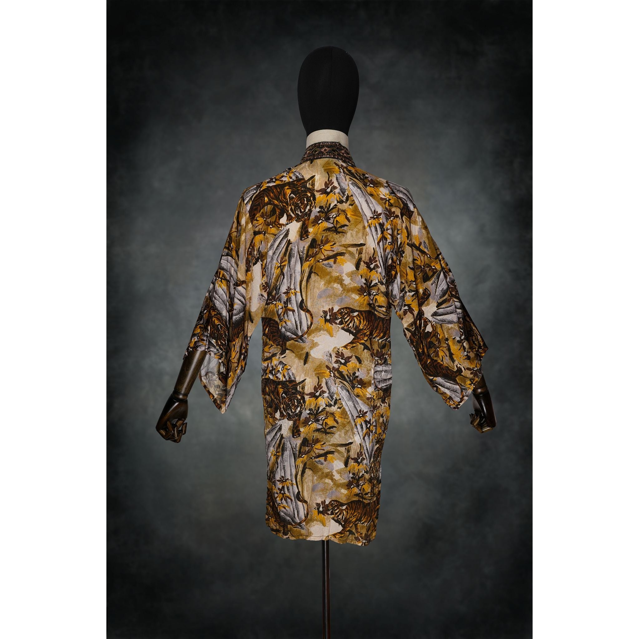 Wild Serengeti Woven Kimono - Kimono Dave