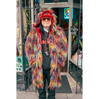 Festival Ghillie Yeti Coat - Kimono Dave