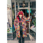Festival Ghillie Yeti Coat - Kimono Dave