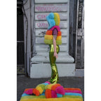 Long Zip-off Rainbow Coat (Pre-order) - Kimono Dave
