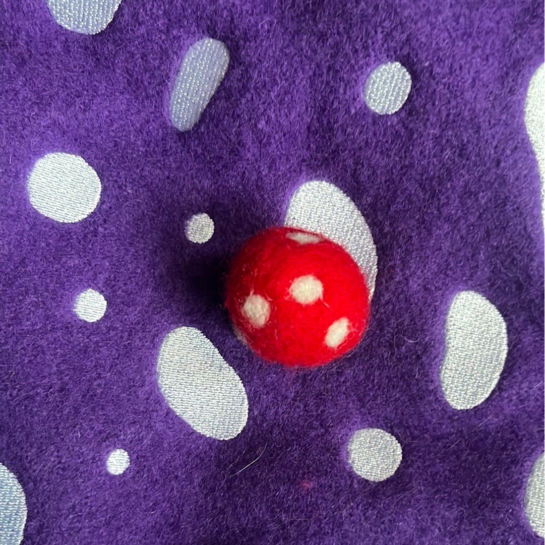 Mushroom beret - Kimono Dave