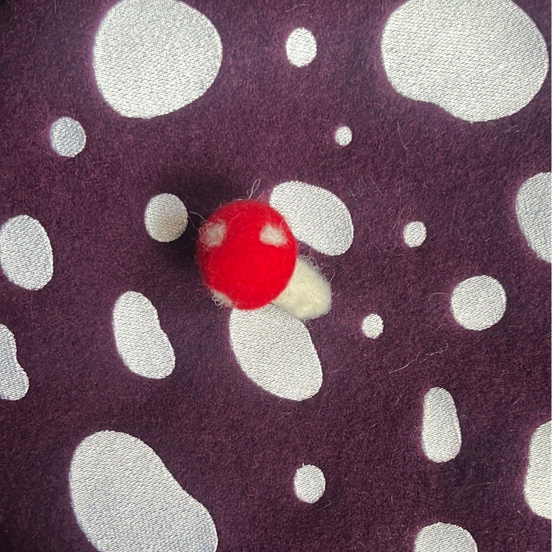 Mushroom beret - Kimono Dave
