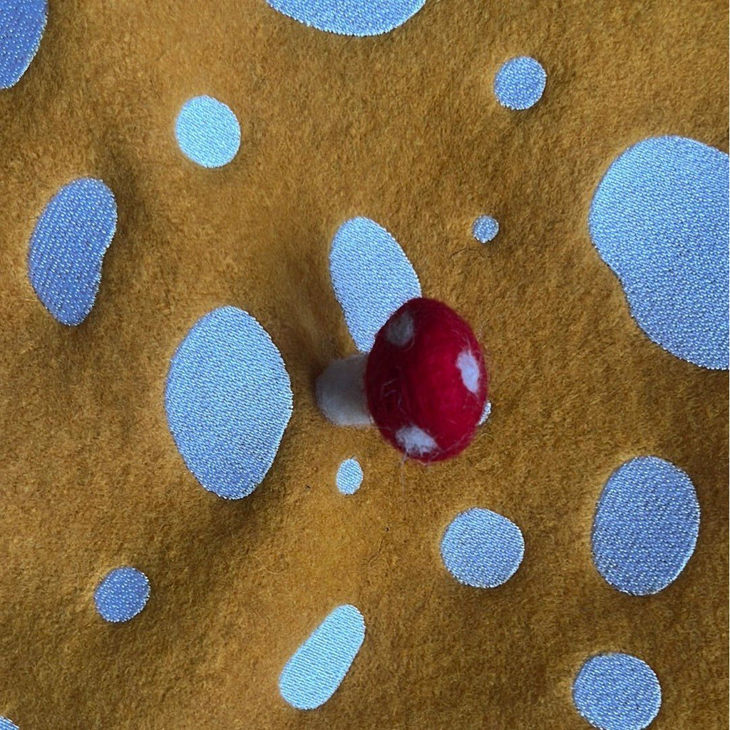 Mushroom beret - Kimono Dave