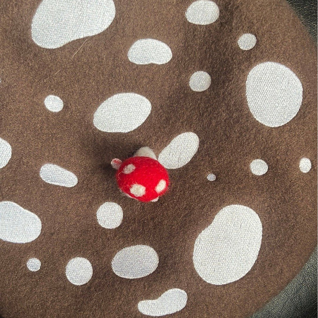 Mushroom beret - Kimono Dave