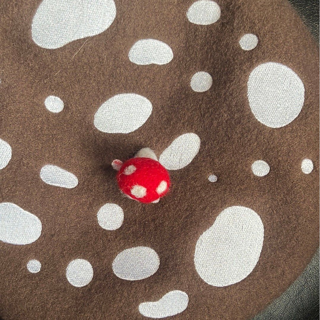 Mushroom beret - Kimono Dave